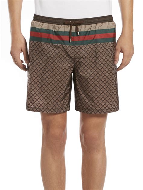 mens gucci swimming shorts|gucci bikini gg.